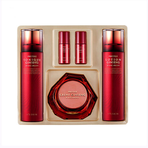 〖保税仓〗韩国 伊思（It'S SKIN）红参蜗牛紧致水乳霜（套装） 商品图2