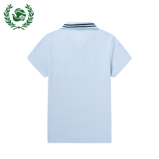 男孩罗纹领T恤 Ribbed collar T-shirt for boys 商品图1