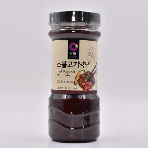 韩国进口清静园烤肉酱 840ML 商品图2