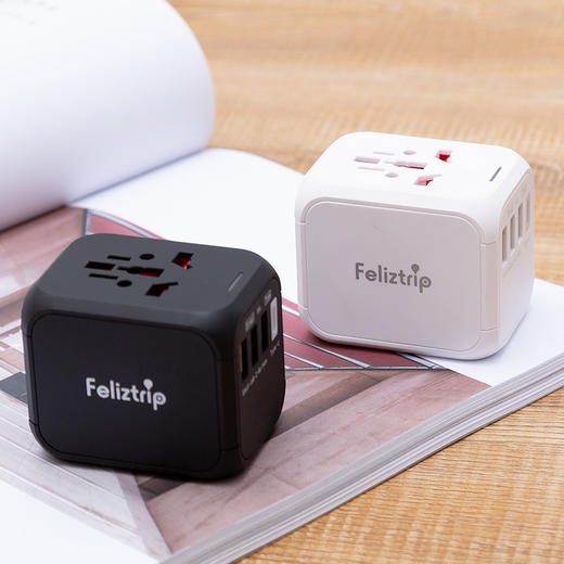 Feliztrip斐利斯 出国旅行多国通用带usb、TypeC输出电源转换插座 TR-19C 商品图2