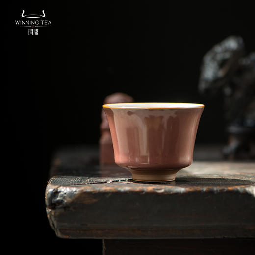 问鼎汝瓷萼红经典款掬泉杯 商品图0