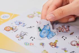 宁楠工作室®小哆系列贴纸