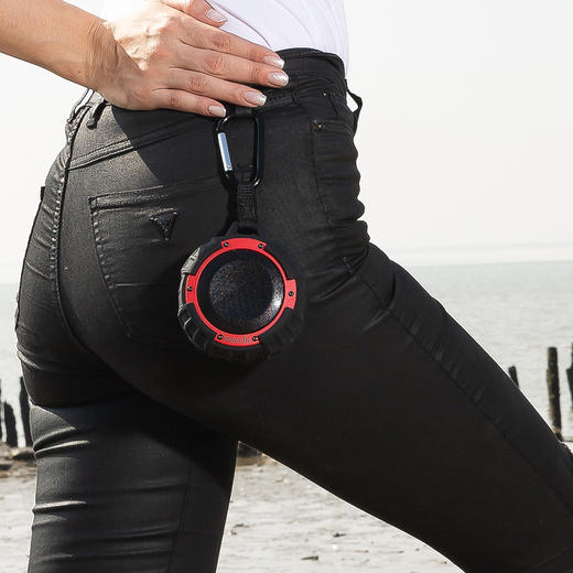 Feliztrip斐利斯 时尚便携户外蓝牙音箱 IPX8级防雨防水 私模轮胎型 TR-X8 商品图6