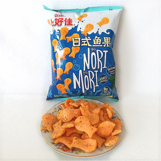【百汇到家】上好佳海苔味日本鱼果14g 商品图0