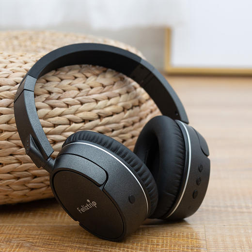 Feliztrip斐利斯 一键ANC主动降噪无线蓝牙＆有线双用全包耳头戴式耳机 TR-HF50 商品图1