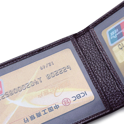 七匹狼男士驾驶证套 多功能多卡位驾驶证牛皮套 大容量卡包名片夹证件包 商品图3