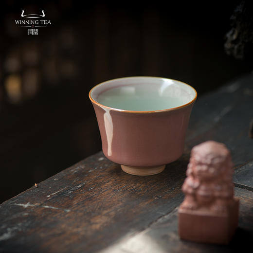 问鼎汝瓷萼红经典款掬泉杯 商品图1