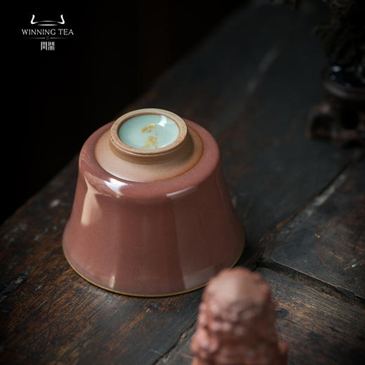 问鼎汝瓷萼红经典款掬泉杯 商品图2