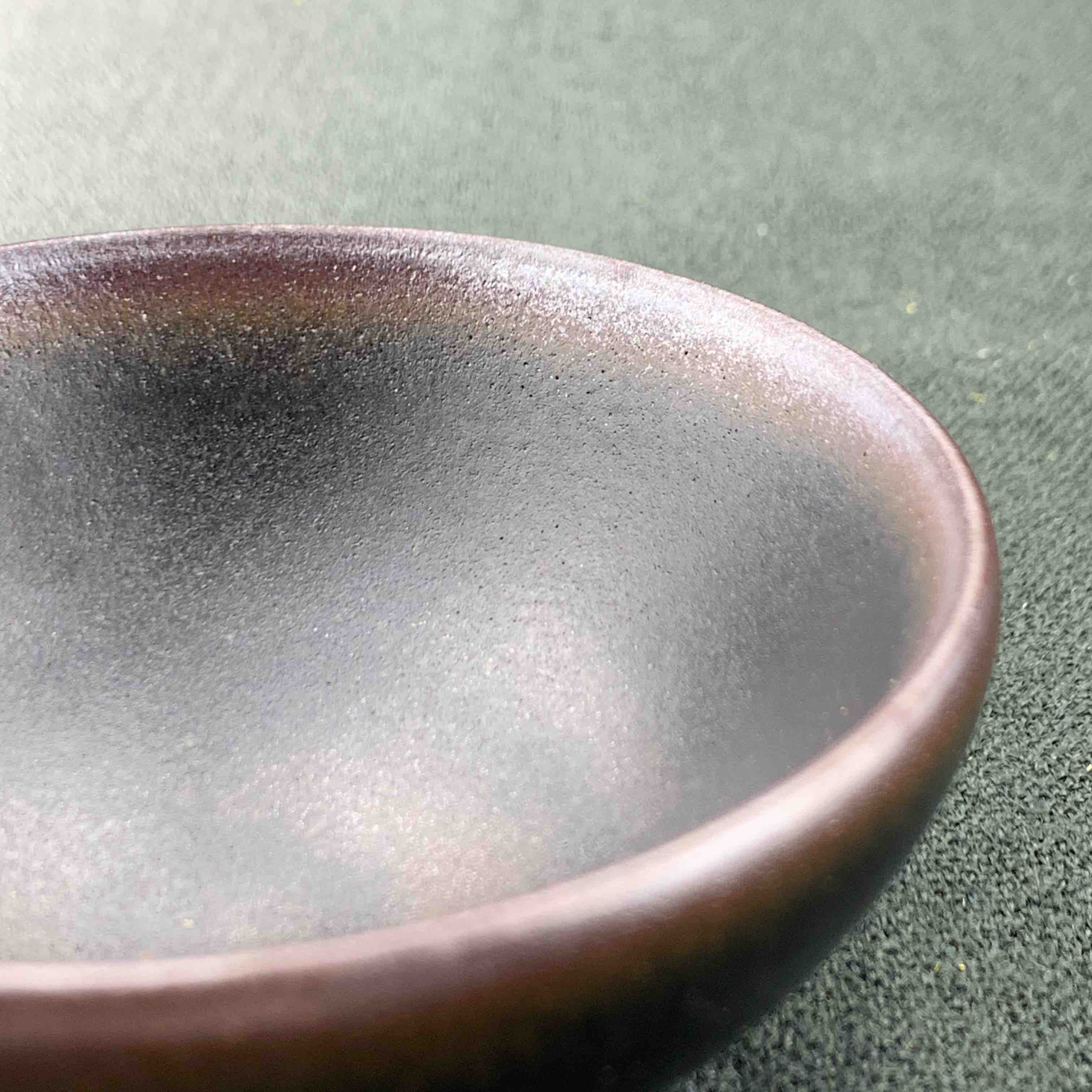 紫口磨砂星空敛口盏