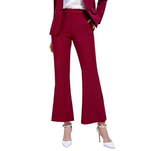 EITIE爱特爱女装春夏立体剪裁宽松高腰版型喇叭裤阔腿裤5905603 商品图3