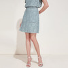 EITIE爱特爱夏季小清新简约百搭荷叶边裙摆蕾丝半身裙短B1906212 商品缩略图2