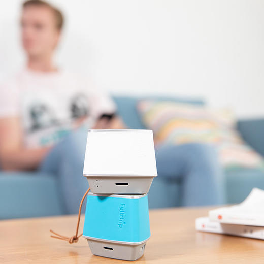 Feliztrip斐利斯 真无线TWS便携式蓝牙音箱 立体声私模独特三角形 TR-TWS R1 商品图3