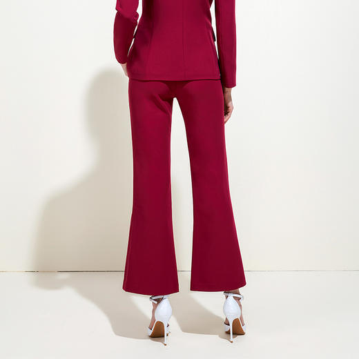 EITIE爱特爱女装春夏立体剪裁宽松高腰版型喇叭裤阔腿裤5905603 商品图2