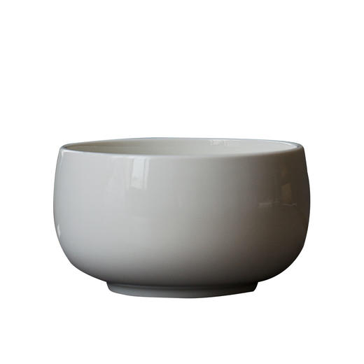 茶香记 牙白玉瓷素白建水650ml陶瓷水盂大号杯洗素净茶洗茶道配件 商品图4