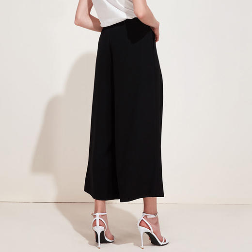 EITIE爱特爱女装春夏装宽松坠感阔腿裤直筒高腰休闲女裤子5905612 商品图3