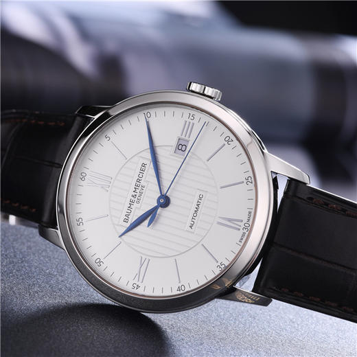 名士 Baume & Mercier 克莱顿系列自动机械男士腕表 手表 M0A10214 商品图1
