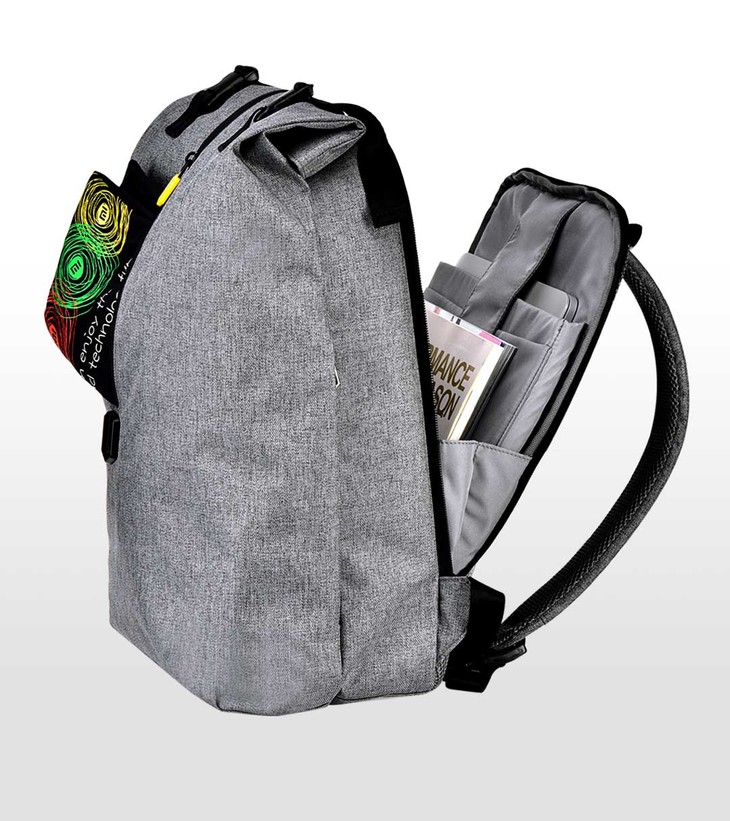 小米90分双肩背包14寸电脑包男女户外休闲