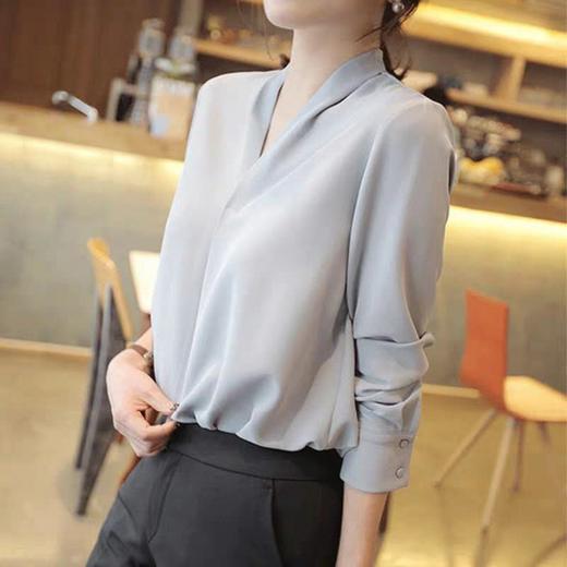 裁缝学苑 AW22宽松衬衣v领上衣1:1实物服装纸样剪裁图纸牛皮纸样 商品图0