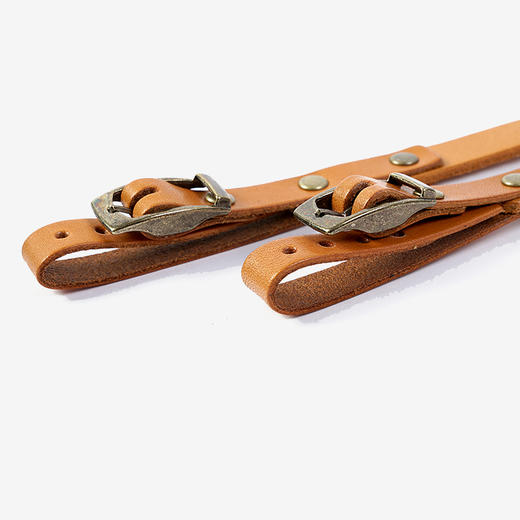 ROBERU  Natural Tan Camera Strap 天然染色皮革相机背带（单反用） 商品图5