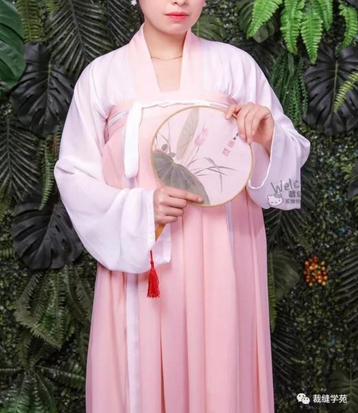 裁缝学苑 AW09套装正统汉服齐胸襦裙1:1实物服装纸样剪裁图纸牛皮纸样 商品图1