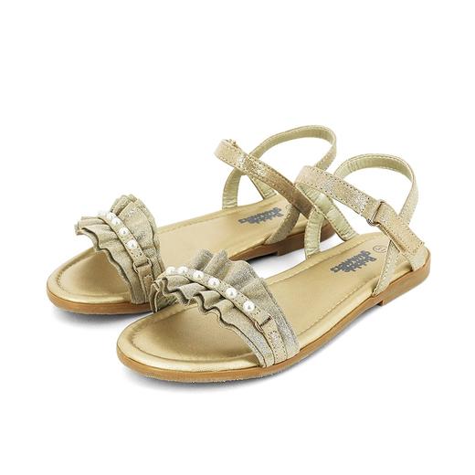 461-8479 bubblegummers 金色女童凉鞋