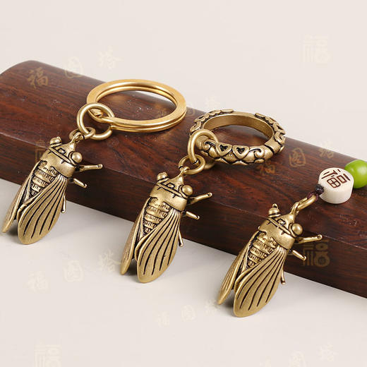 【黄铜金蝉挂饰】 商品图4