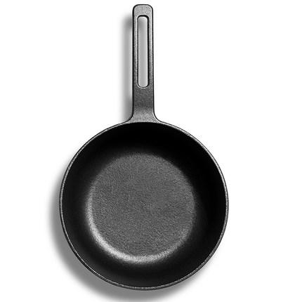 【品牌直发】铸味 |  18cm铸铁奶锅黑色珐琅汤锅炖锅家用单柄煲粥锅明火电磁炉通用 商品图1