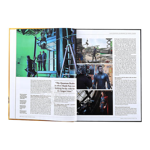 【中商原版】漫威工作室十周年纪念特集 英文原版 Marvel Studios: The First Ten Years 复仇者联盟 钢铁侠 银河护卫队等 商品图4