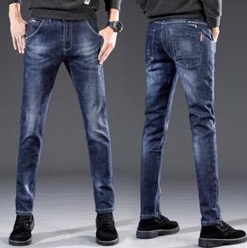 【服饰鞋包】秋冬款时尚潮男牛仔裤韩版青年弹力小脚裤男裤子青春流行
