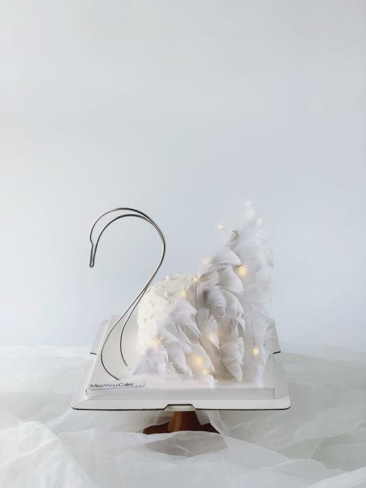 定制款裸蛋糕 - 白天鹅 商品图0