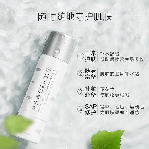 [补水保湿]养生堂桦树汁保湿喷雾，带妆可喷喷后不干，50ml随身装，含88%桦树汁 商品图1