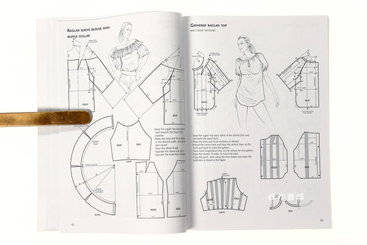 Fashion Patternmaking Techniques: Volume 2/时尚纹样制作技术-第2卷：男女装衬衫、内衣、套装、马甲与夹克 商品图4