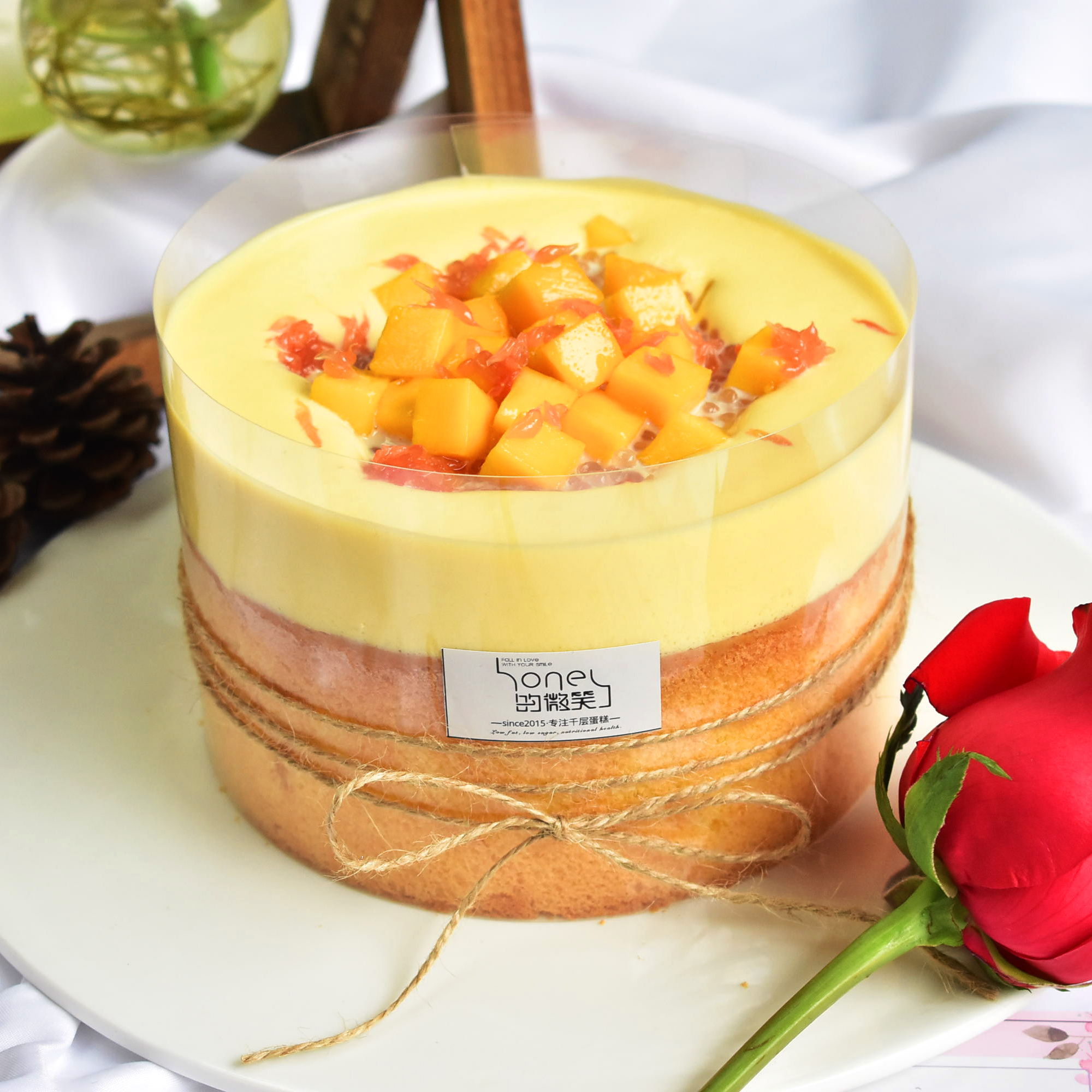 6寸爆浆杨枝甘露