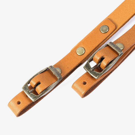 ROBERU  Natural Tan Camera Strap 天然染色皮革相机背带（单反用） 商品图3