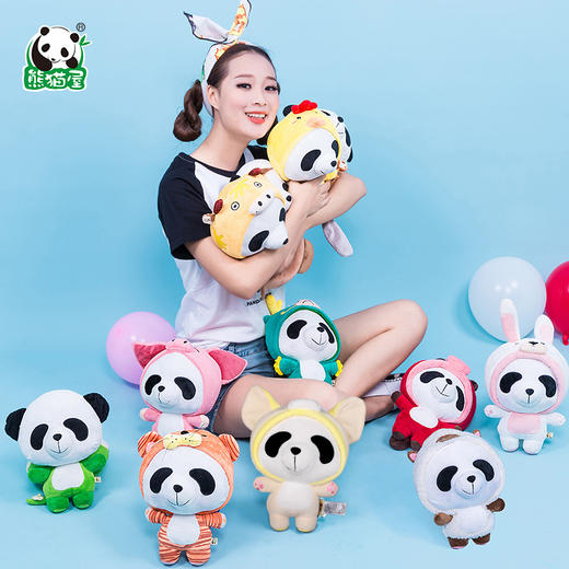 熊猫屋PANDAHOUSE 嘟嘟十二生肖   2026马年吉祥物     送纸袋 商品图3