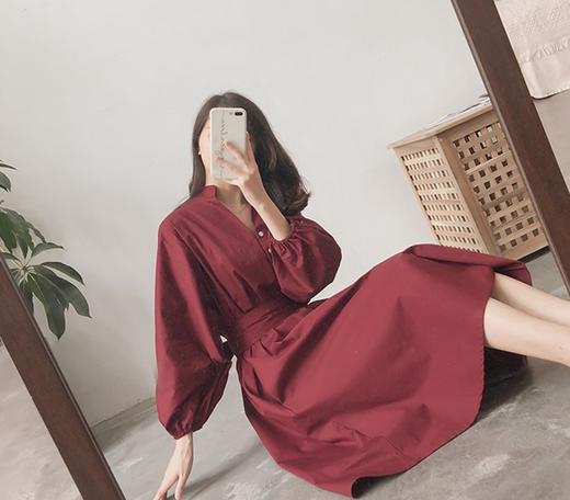 裁缝学苑 AW13法式赫本连衣裙1:1实物服装纸样剪裁图纸牛皮纸样 商品图2