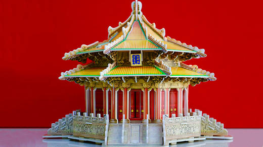 沈阳故宫大政殿 3D立体拼图书，赠送4节故宫线上课 商品图5