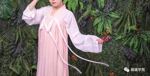 裁缝学苑 AW09套装正统汉服齐胸襦裙1:1实物服装纸样剪裁图纸牛皮纸样 商品图3