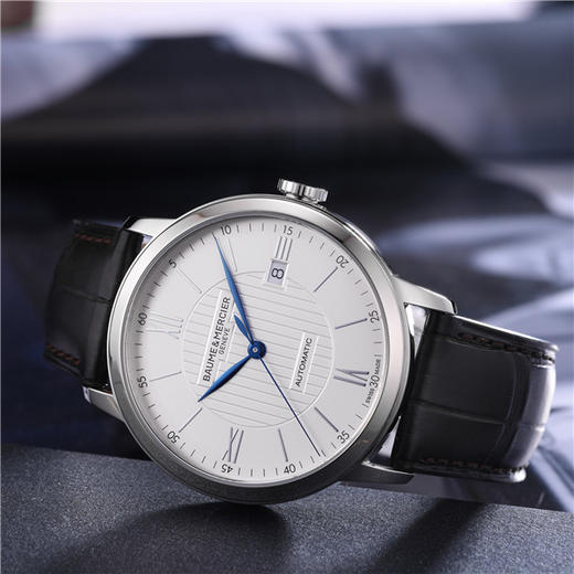 名士 Baume & Mercier 克莱顿系列自动机械男士腕表 手表 M0A10214 商品图0