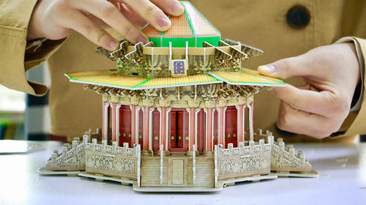 沈阳故宫大政殿 3D立体拼图书，赠送4节故宫线上课 商品图4