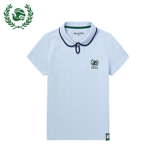 女孩娃娃领T恤 T-shirt for girls* 商品图0