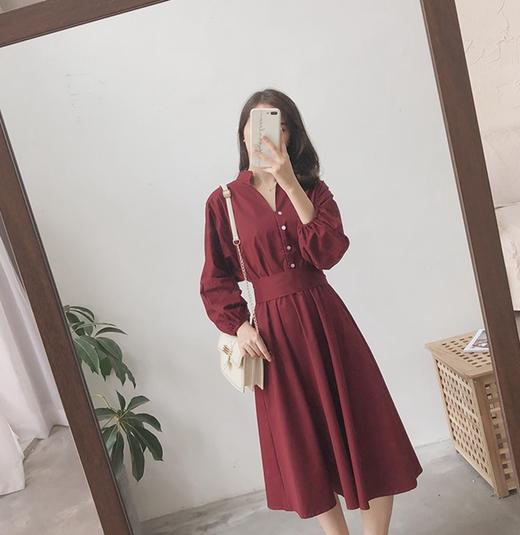 裁缝学苑 AW13法式赫本连衣裙1:1实物服装纸样剪裁图纸牛皮纸样 商品图0