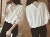 裁缝学苑 AW23宽松V领洋气上衣1:1实物服装纸样剪裁图纸牛皮纸样 商品缩略图0