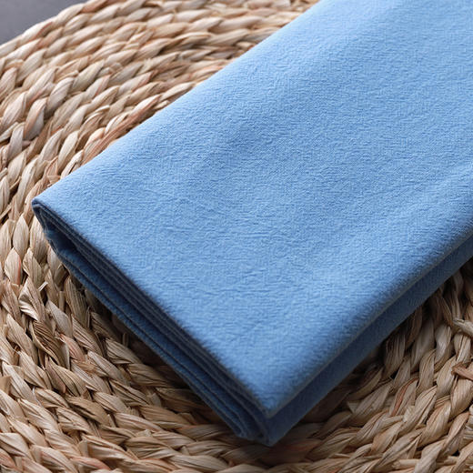 裁缝学苑 全棉水洗棉绉布面料 复古休闲服装面料 半米价