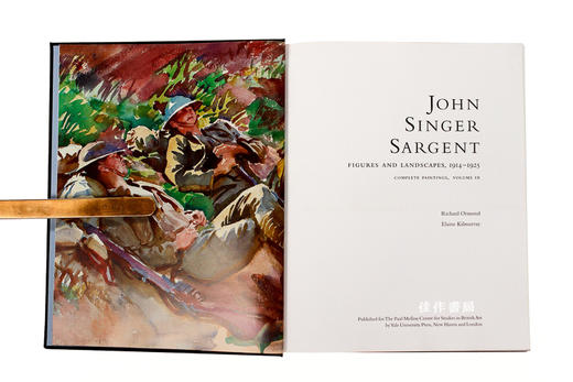 John Singer Sargent: Figures and Landscapes  1914-1925: The Complete Paintings  Volume IX  萨金特：人物风景1 商品图2