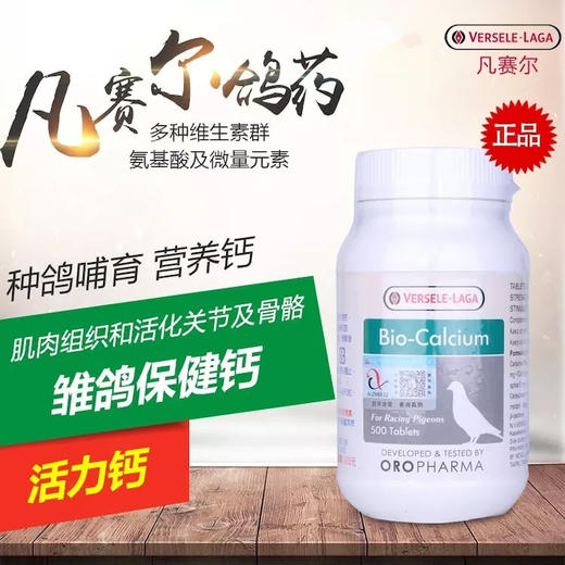 【活力钙】500片新包装，生物科技钙片吸收佳（凡赛尔） 商品图0