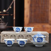 柴窑 青花鹤寿延年5头茶具 商品缩略图1