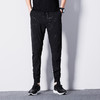 【服饰鞋包】。暗纹夏季男士裤子男运动裤休闲裤薄款韩版宽松小脚九分裤哈伦裤潮 商品缩略图0
