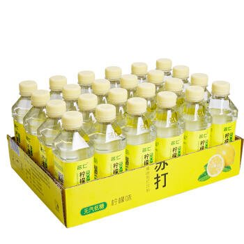 名仁 柠檬苏打水饮料 375ml*24瓶 商品图2