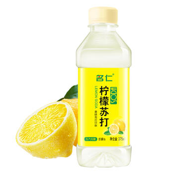 名仁 柠檬苏打水饮料 375ml*24瓶 商品图1